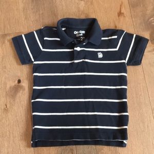 Striped polo shirt Oshkosh preppy